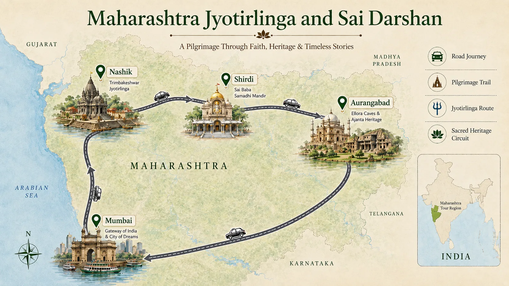 Tour Route Map