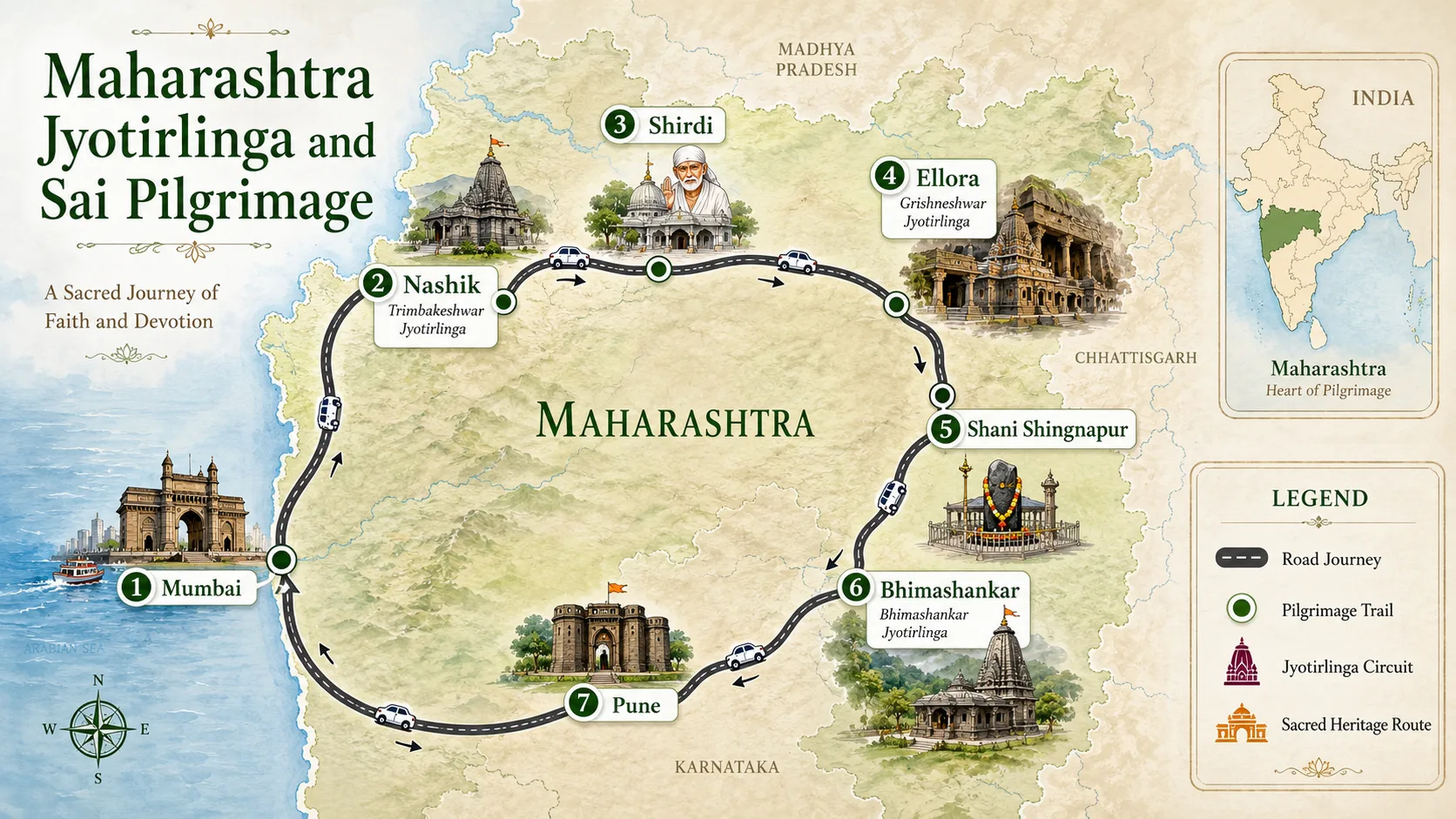 Tour Route Map