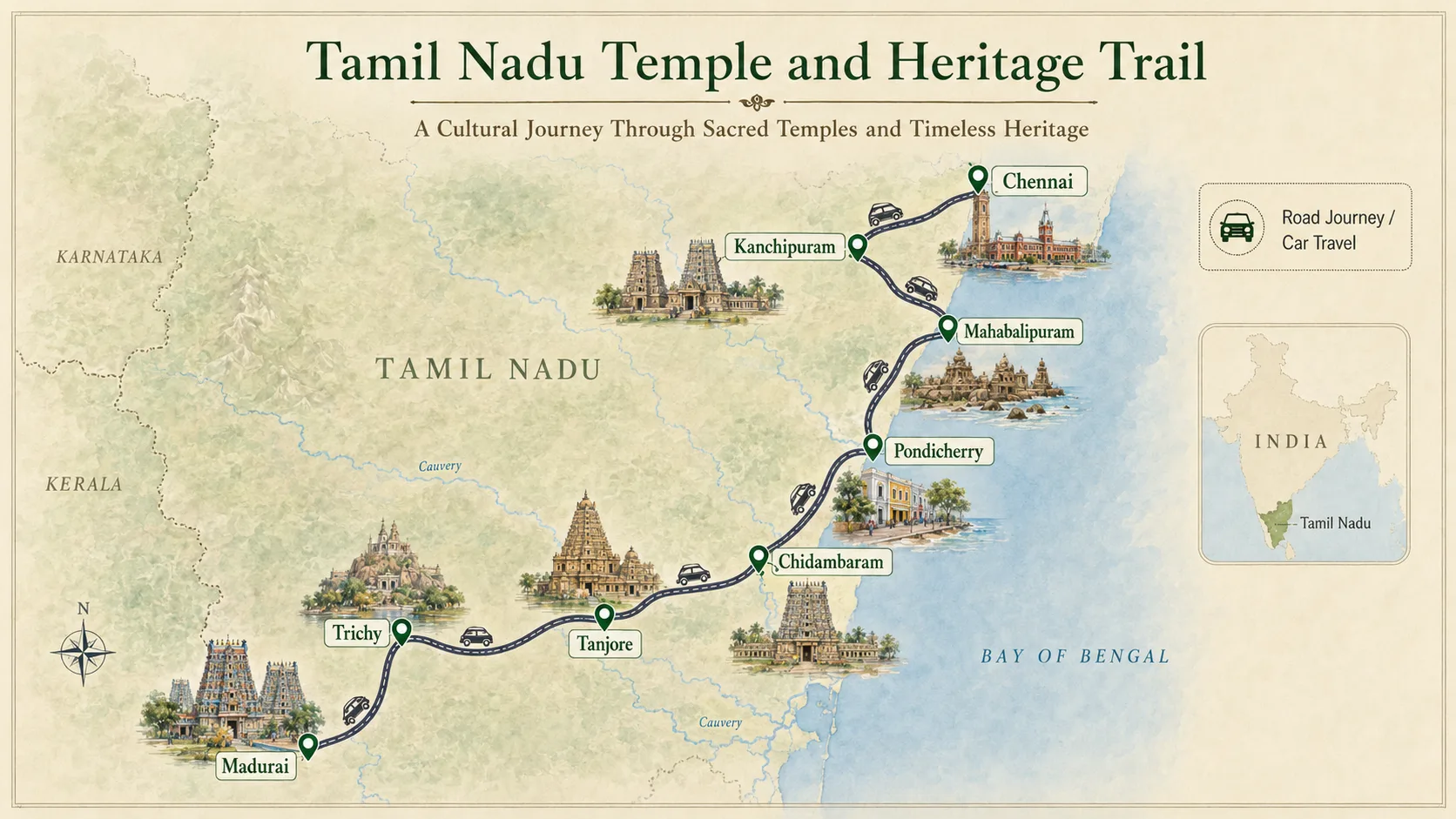 Tour Route Map