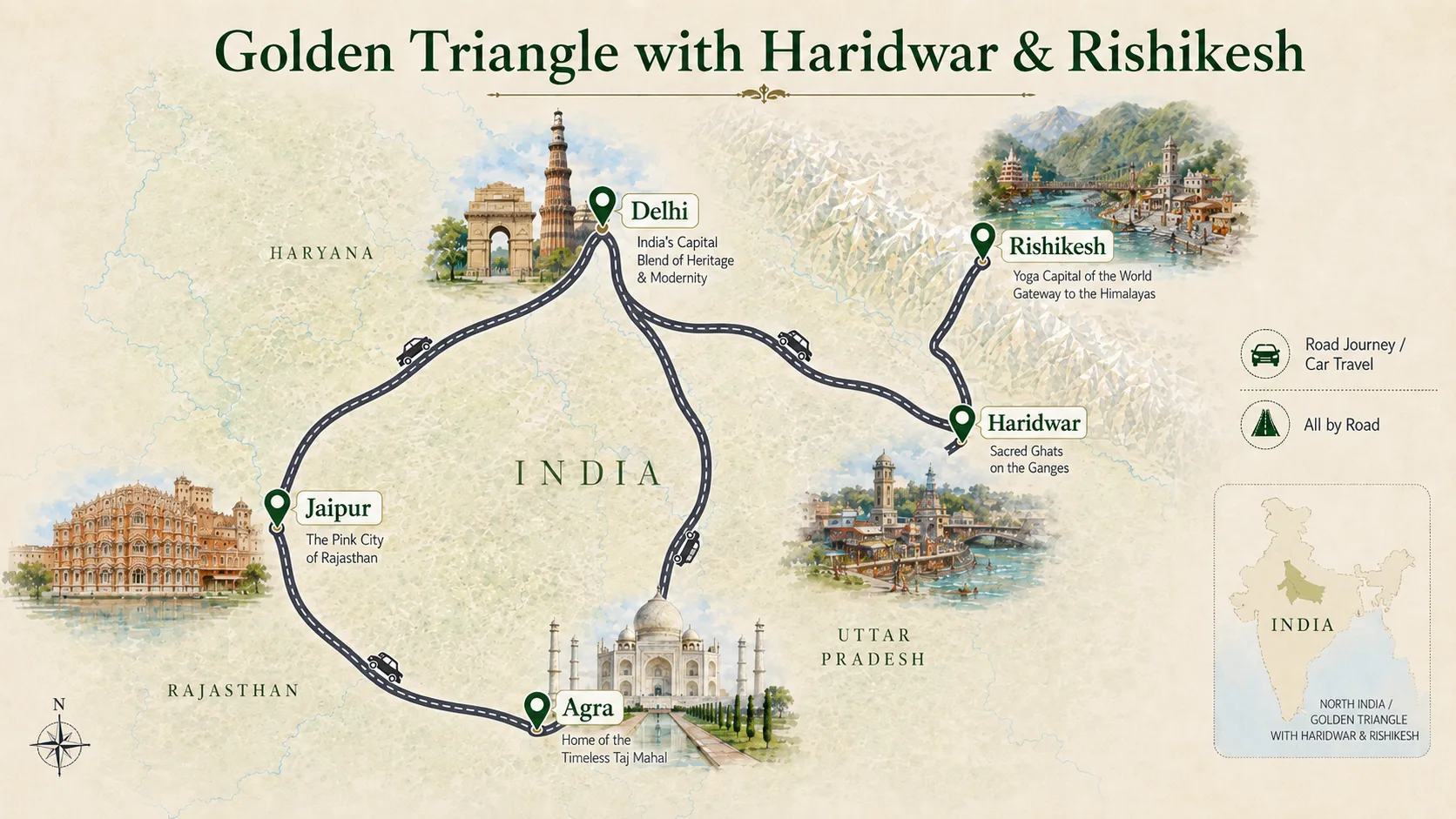 Tour Route Map