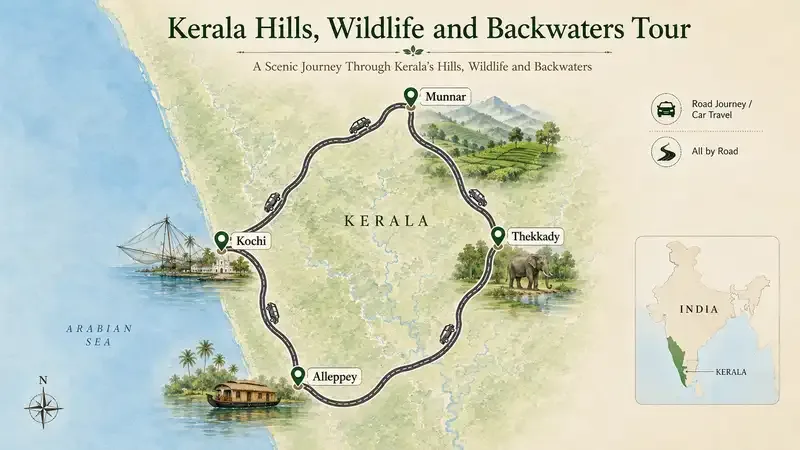 Tour Route Map